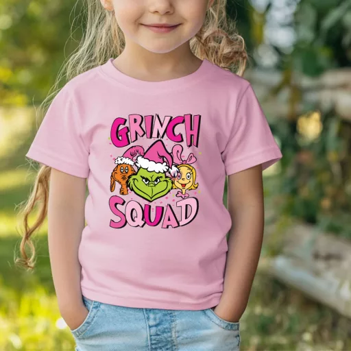 Grincs póló "Girl Grinch Squad"