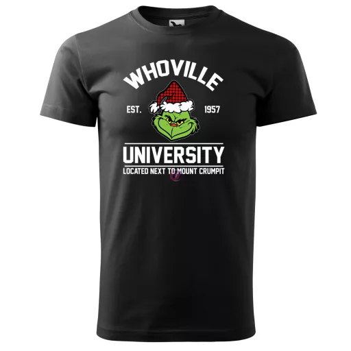 Grincs póló "Whoville University" Férfi
