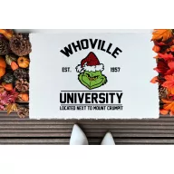   Grincs mintás Szőnyeg "Whoville University" 60X40 cm törtfehér