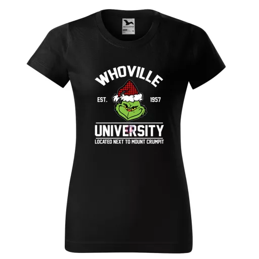 Grincs póló "Whoville University" női