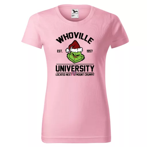 Grincs póló "Whoville University" női