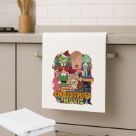   Karácsonyi törölköző, konyharuha 60x30 cm "Karácsonyi filmek"