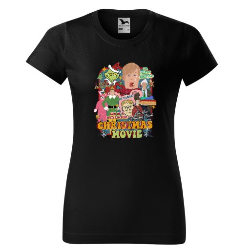 Karácsonyi póló "Karácsonyi filmek" női