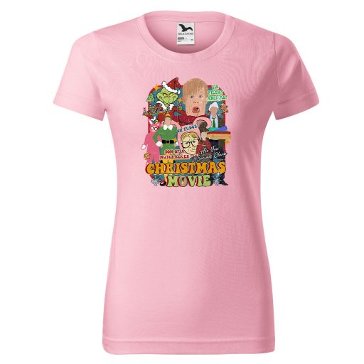 Karácsonyi póló "Karácsonyi filmek" női
