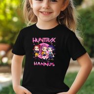   Kpop Démonvadászok stílusú póló egyedi felirattal, gyerek és felnőtt méretekben