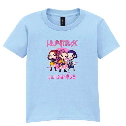 Kpop Démonvadászok stílusú póló egyedi felirattal, gyerek és felnőtt méretekben