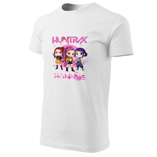 Kpop Démonvadászok stílusú póló egyedi felirattal, gyerek és felnőtt méretekben