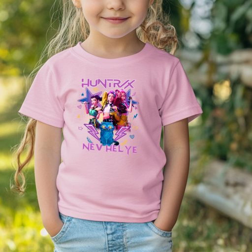 Kpop Démonvadászok V3 stílusú póló egyedi felirattal, gyerek és felnőtt méretekben