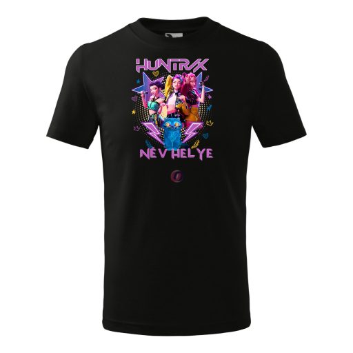 Kpop Démonvadászok V3 stílusú póló egyedi felirattal, gyerek és felnőtt méretekben