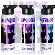   Személyre szabható KPOP "Démonadászok" Shadows' fém kulacs egyedi névvel 750 ml