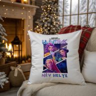   Egyedi neves KPOP "Démonadászok" Shadows' párnahuzat személyre szabható 40 cm