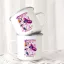 Egyedi Kpop Démonvadászok "HUNTRX" fém retro bögre, személyre szabható 360ml