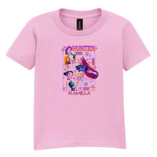 Kpop Démonvadászok Huntrx stílusú póló egyedi felirattal, gyerek és felnőtt méretekben