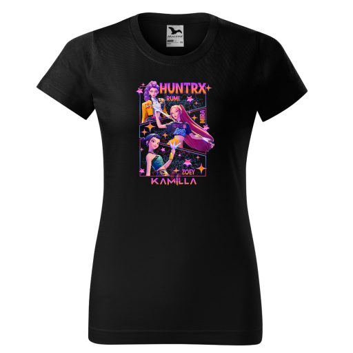 Kpop Démonvadászok Huntrx stílusú póló egyedi felirattal, gyerek és felnőtt méretekben