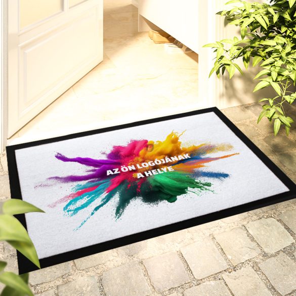 Prémium logózott, fényképes Lábtörlő egyedi grafikával 60x40 cm