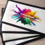   Prémium logózott, fényképes tányéralátét  egyedi grafikával 25x44 cm
