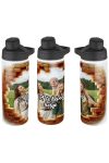Személyre szabható fém sportkulacs egyedi képpel 750ml Fehér