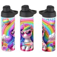 3D Unikornisos fém kulacs egyedi névvel 750 ml 3D Unikornisos fém kulacs egyedi névvel 750 ml