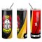 BAYER LEVERKUSEN fém duplafalú pohár egyedi névvel 600 ml tumbler