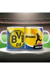 BORUSSIA DORTMUND keramia bögre egyedi névvel 300 ml