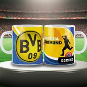 BORUSSIA DORTMUND keramia bögre egyedi névvel 300 ml