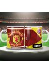 MANCHESTER UNITED keramia bögre egyedi névvel 300 ml