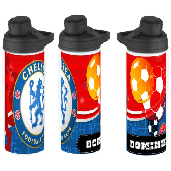 CHELSEA fém kulacs egyedi névvel 750 ml