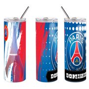 PSG fém duplafalú pohár egyedi névvel 600 ml tumbler