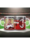 AC MILAN keramia bögre egyedi fényképpel 300 ml