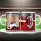AC MILAN keramia bögre egyedi fényképpel 300 ml