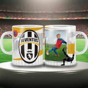 JUVENTUS keramia bögre egyedi fényképpel 300 ml