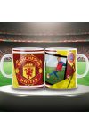 MANCHESTER UNITED keramia bögre egyedi fényképpel 300 ml