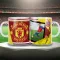 MANCHESTER UNITED keramia bögre egyedi fényképpel 300 ml