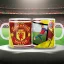 MANCHESTER UNITED keramia bögre egyedi fényképpel 300 ml