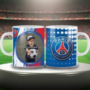   PARIS SAINT GERMAIN keramia bögre egyedi fényképpel 300 ml