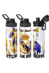 Exkluzív REAL MADRID fém sportkulacs egyedi névvel 750 ml "Hala Madrid"