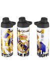 Exkluzív REAL MADRID fém sportkulacs egyedi névvel 750 ml "Hala Madrid"