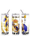 Prémium REAL MADRID fém termosz egyedi névvel 600 ml