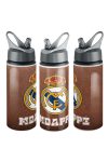 Exkluzív REAL MADRID fém sportkulacs egyedi névvel 750 ml "Hala Madrid"