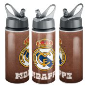 Exkluzív REAL MADRID fém sportkulacs egyedi névvel 750 ml "Hala Madrid"