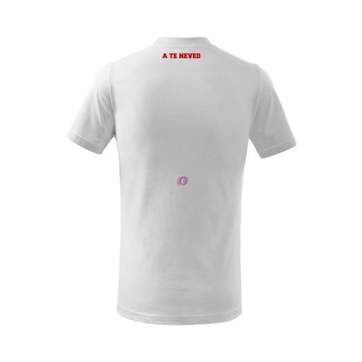 Férfi szurkolói póló a te neveddel, fehér - Hungary 3XL