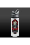 Személyre szabható Halloweeni fém sportkulacs, Pennywise 750ml