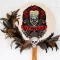 Egyedi Halloweeni ajtódísz, nyomtatott fatábla Pennywise személyre szabható többféle méret