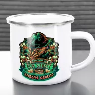   Személyre szabható Halloweeni FÉM bögre, Freddy Krueger 360ml