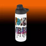 Halloweeni fém kulacs, Spooky vibes 750ml