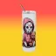 Halloweeni fém TERMO POHÁR, Creepy girl 600ml