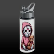 Halloweeni fém sportkulacs, Creepy girl 750ml