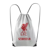 Liverpool tornazsák, hátizsák egyedi névvel