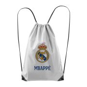 Real Madrid Logo tornazsák, hátizsák egyedi névvel