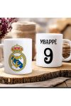 Prémium Real Madrid Bögre személyre szabható, egyedi névvel 330ml